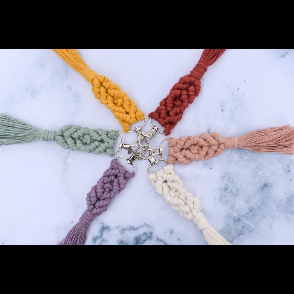 Keychains macramé keychains - Picture 6 of 7